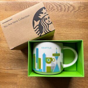 Starbucks You Are Here Collection Seattle Mug NIB